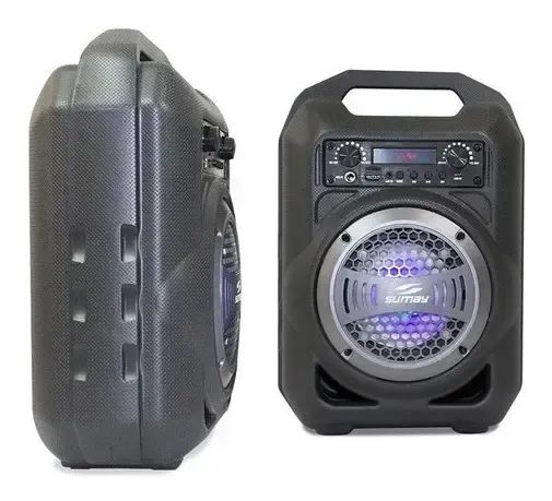 Caixa De Som Bluetooth Sumay 30w - Foto 2