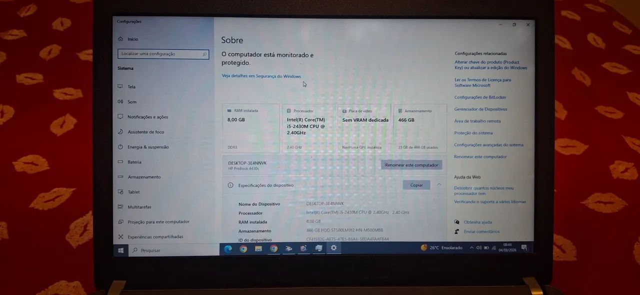 Notebook Hp probook core i5 - Foto 4
