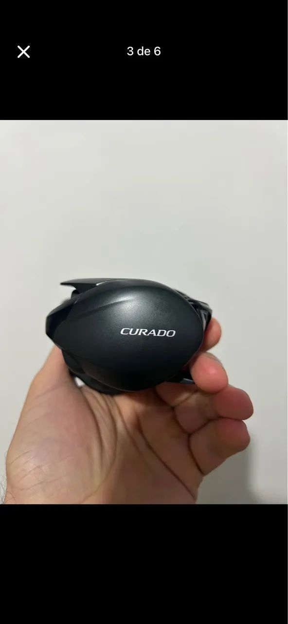 Carretilha Shimano Curado 300 HG (direita) nova - Foto 3