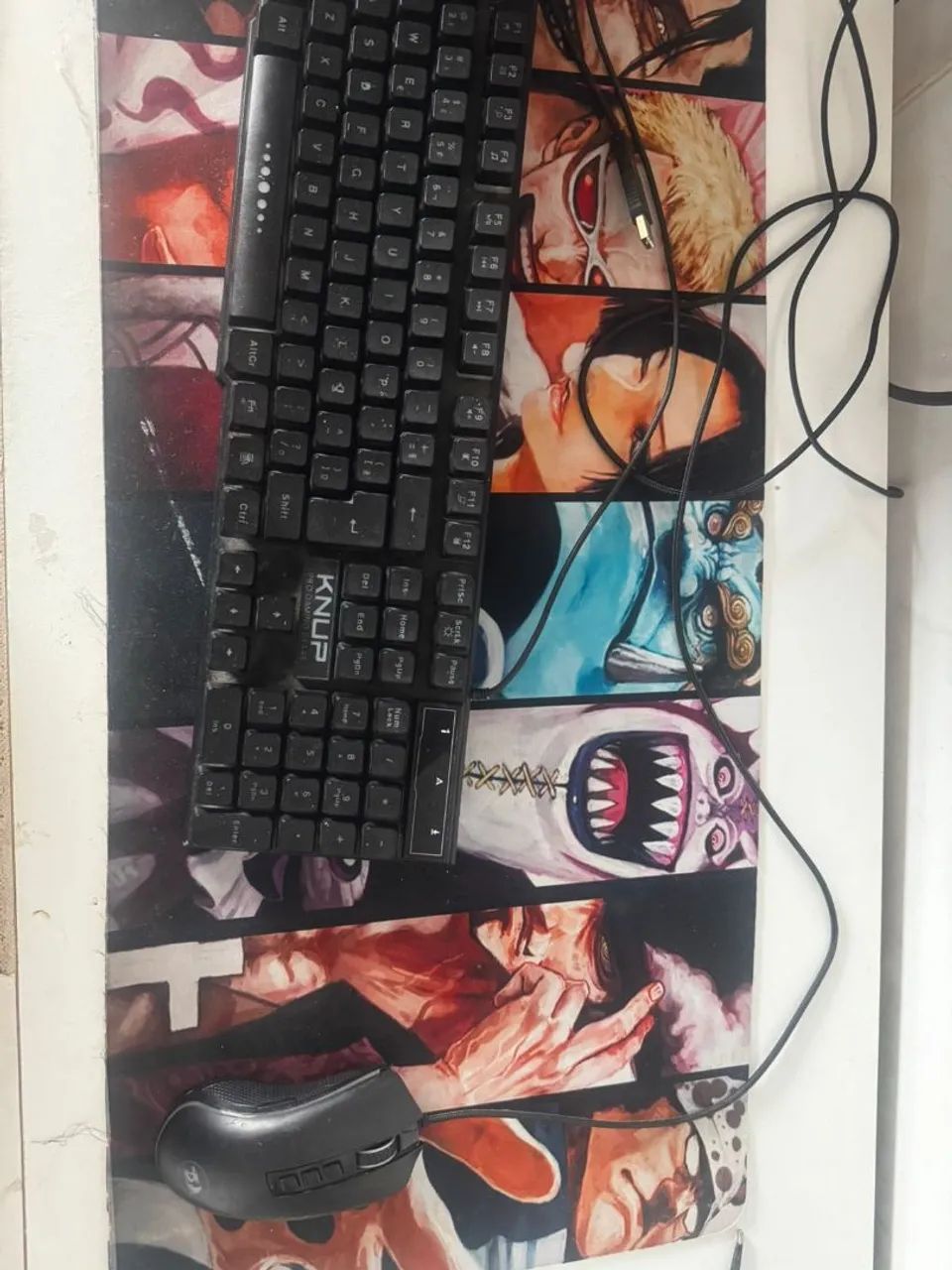 Mouse Redragon + Teclado + mouse pad one piece - Foto 4