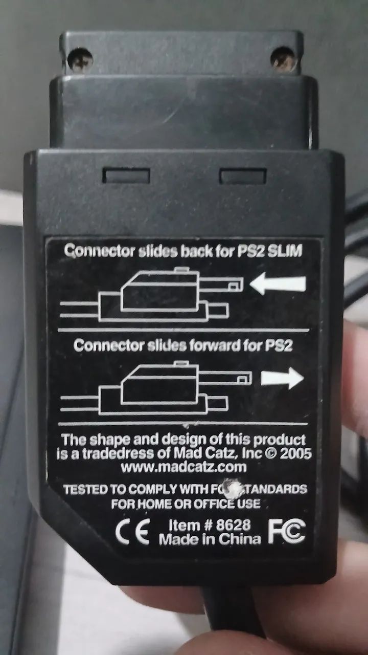 PS2 Multi Tap Controller Mad Catz Original PS2 Slim e Fat  - Foto 4