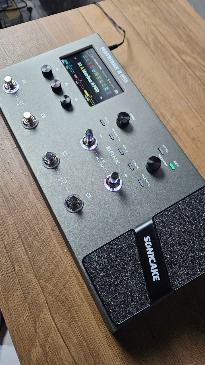 Pedaleira Guitarra Matribox 2 Pro *Nova, sem uso!  - Foto 6