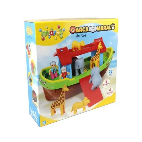 Brinquedo Infantil Arca de Noé Maral
