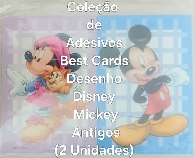 Adesivos do Mickey Antigos