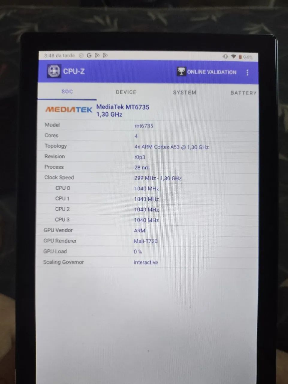 Vendo tablet 