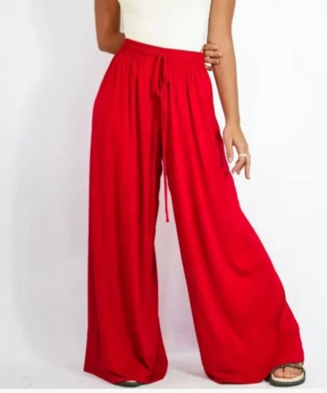 Calça Pantalona Nova Tamanho M
