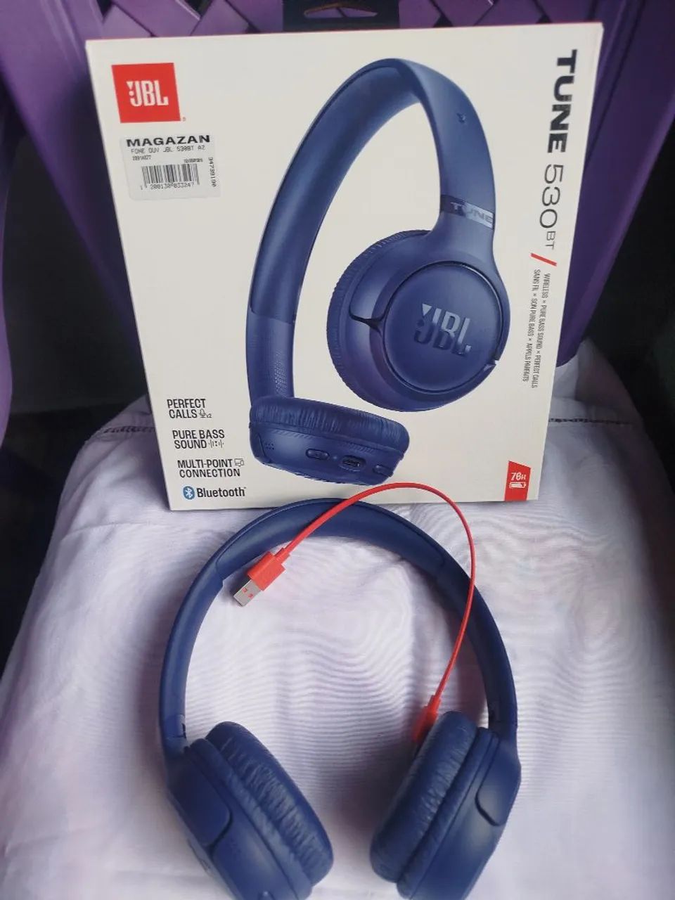 Fone JBL original bluetooth  - Foto 4