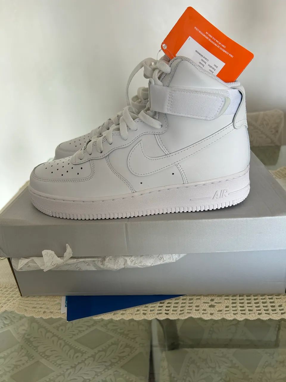Tênis NIKE Novo Original AIR FORCE 1 HIGH 07 - Foto 4
