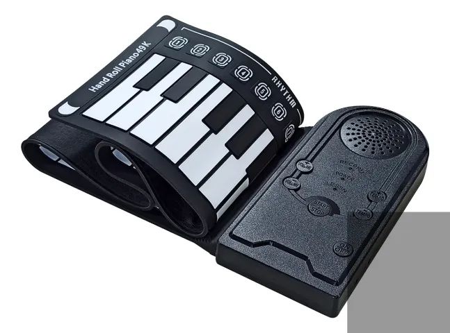 Teclado Piano Musical Flexível Roll Up - Foto 2