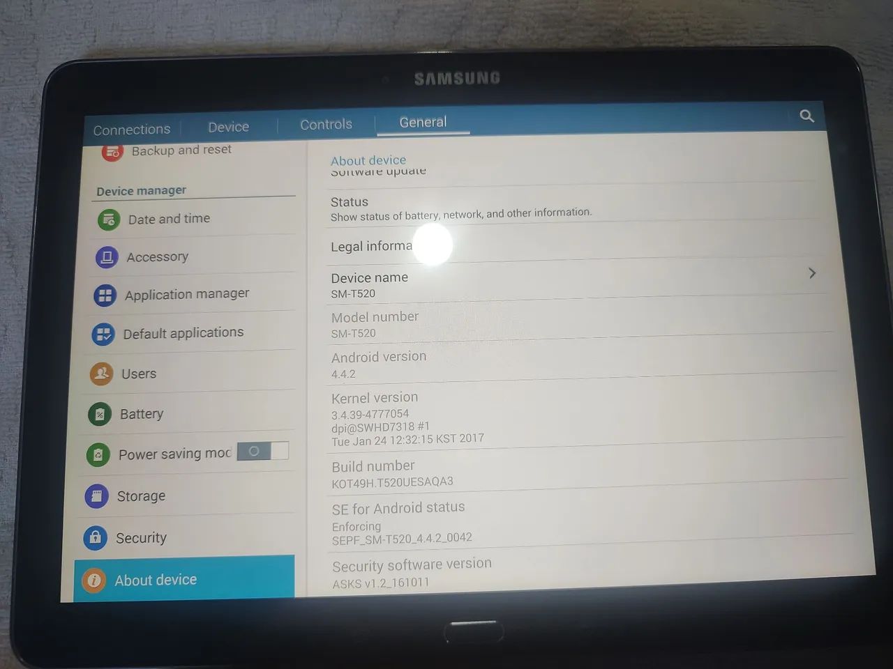 Tablet Samsung Galaxy Tabom Pro 10.1 (SM T520)  - Foto 4