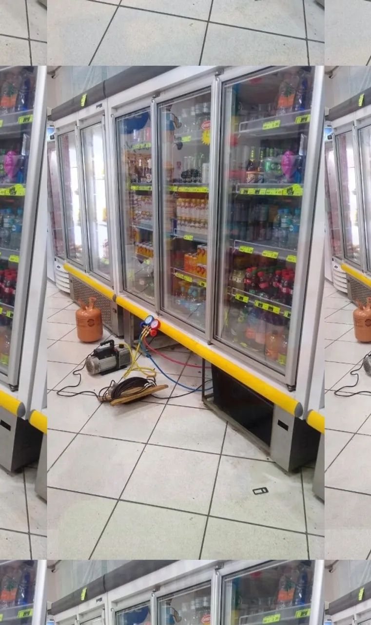 refrigeração e conserto de geladeira.