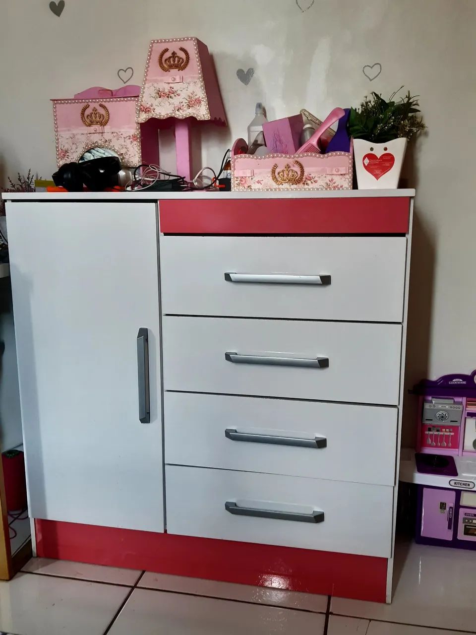 Cômoda menina conservada  - Foto 3