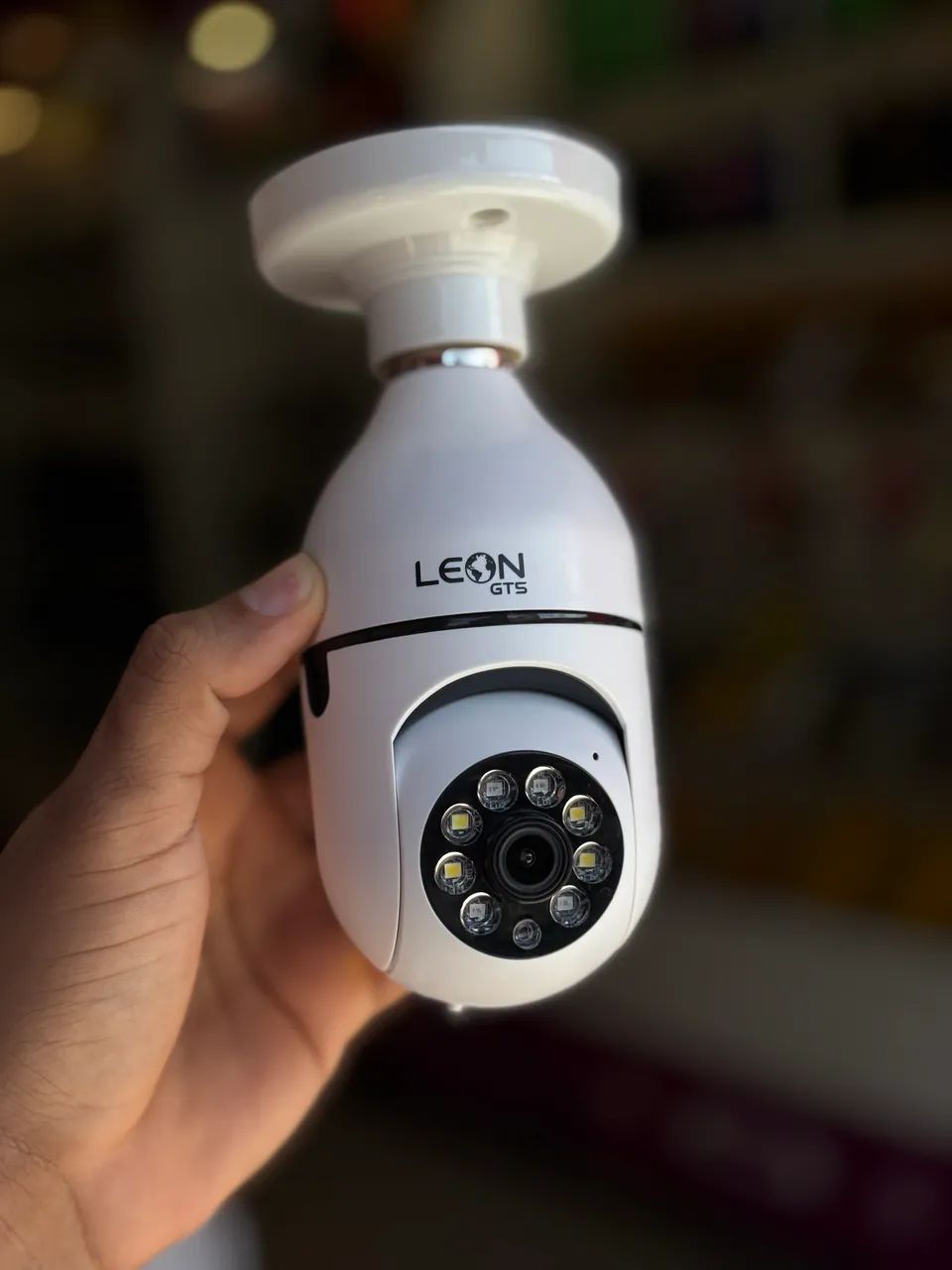 CÂMERA LÂMPADA 360°