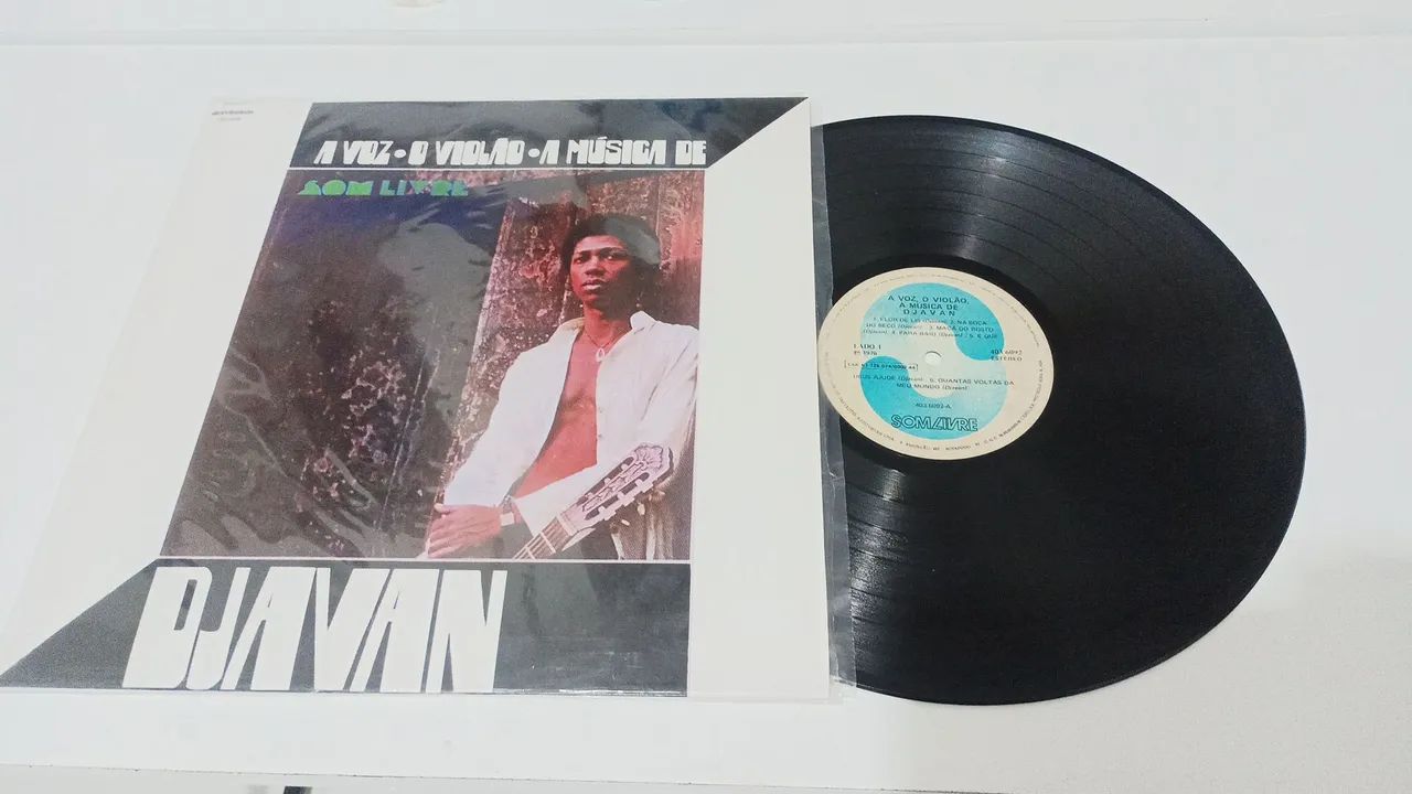 Djavan - Lp vinil Obs: Capa plotada
