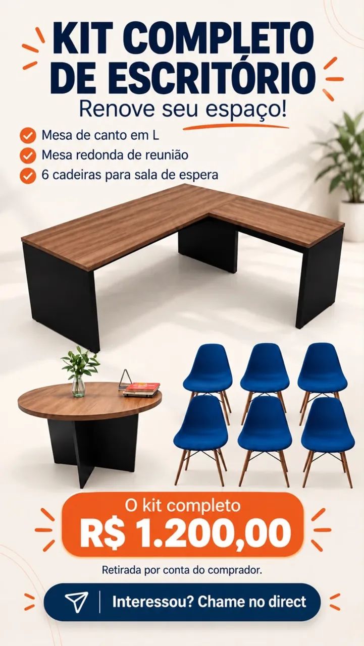 Kit de escritório completo 