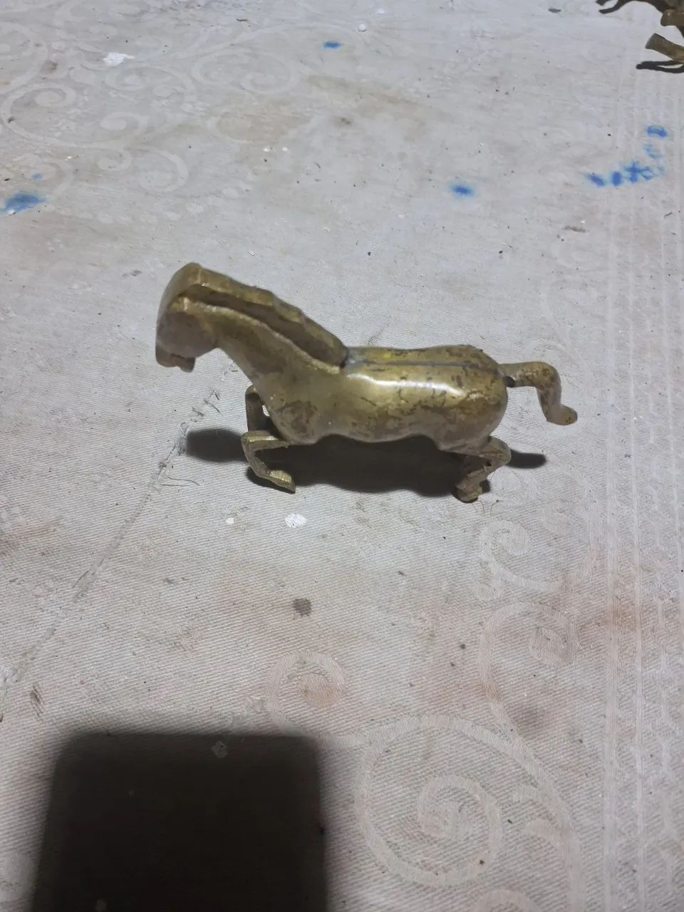 Cavalo de bronze miniatura .antiguidade - Foto 4
