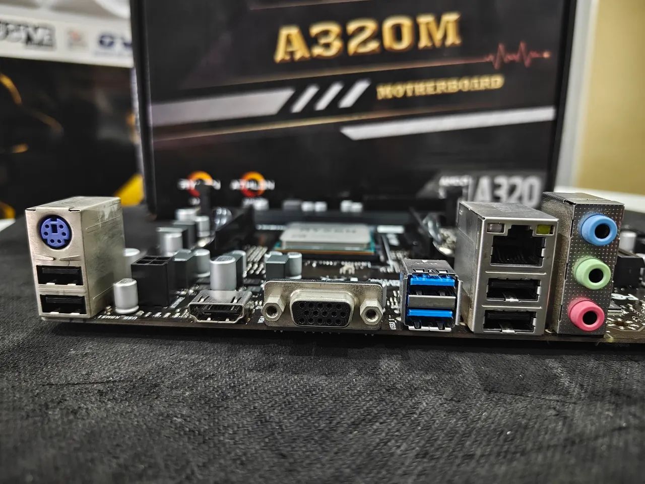 Kit placa mãe Ryzen 5 PRO 4650G - Foto 4