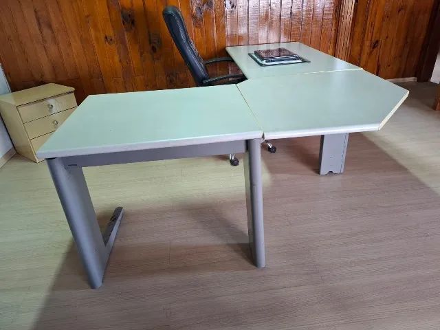 Mesa de escritório em L  - Foto 2