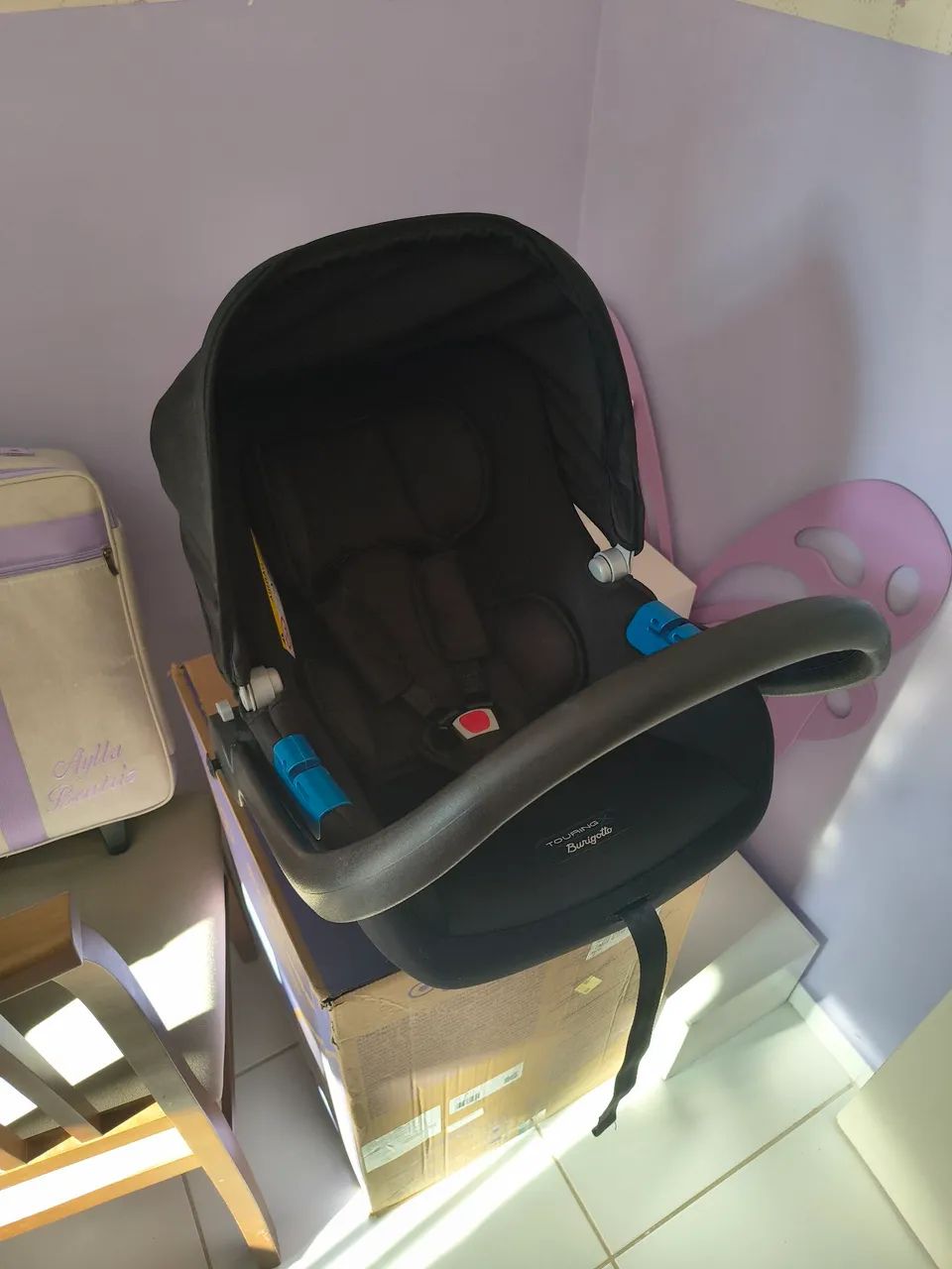 bebê conforto borigoto touring X - Foto 4