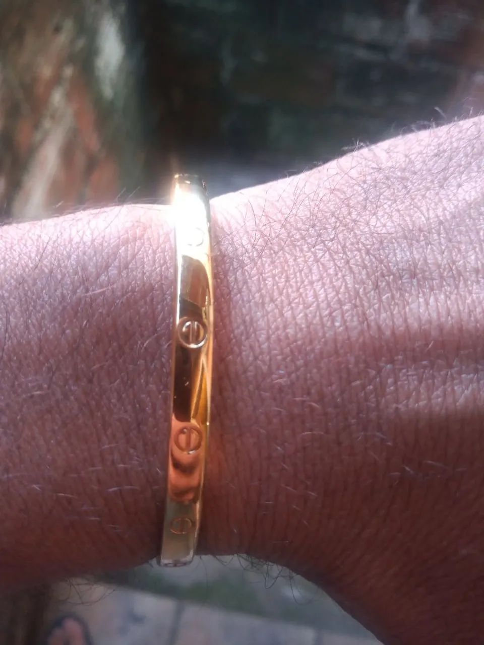 Duas pulseiras banhadas  - Foto 3