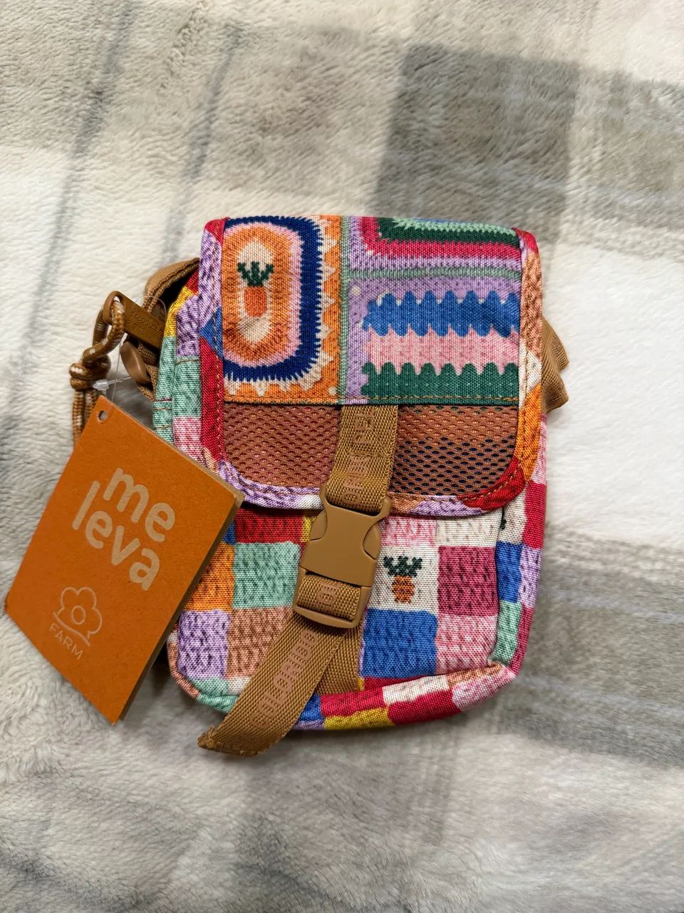 Bolsa FARM Me Leva Estampada - Nova com Etiqueta - Foto 2
