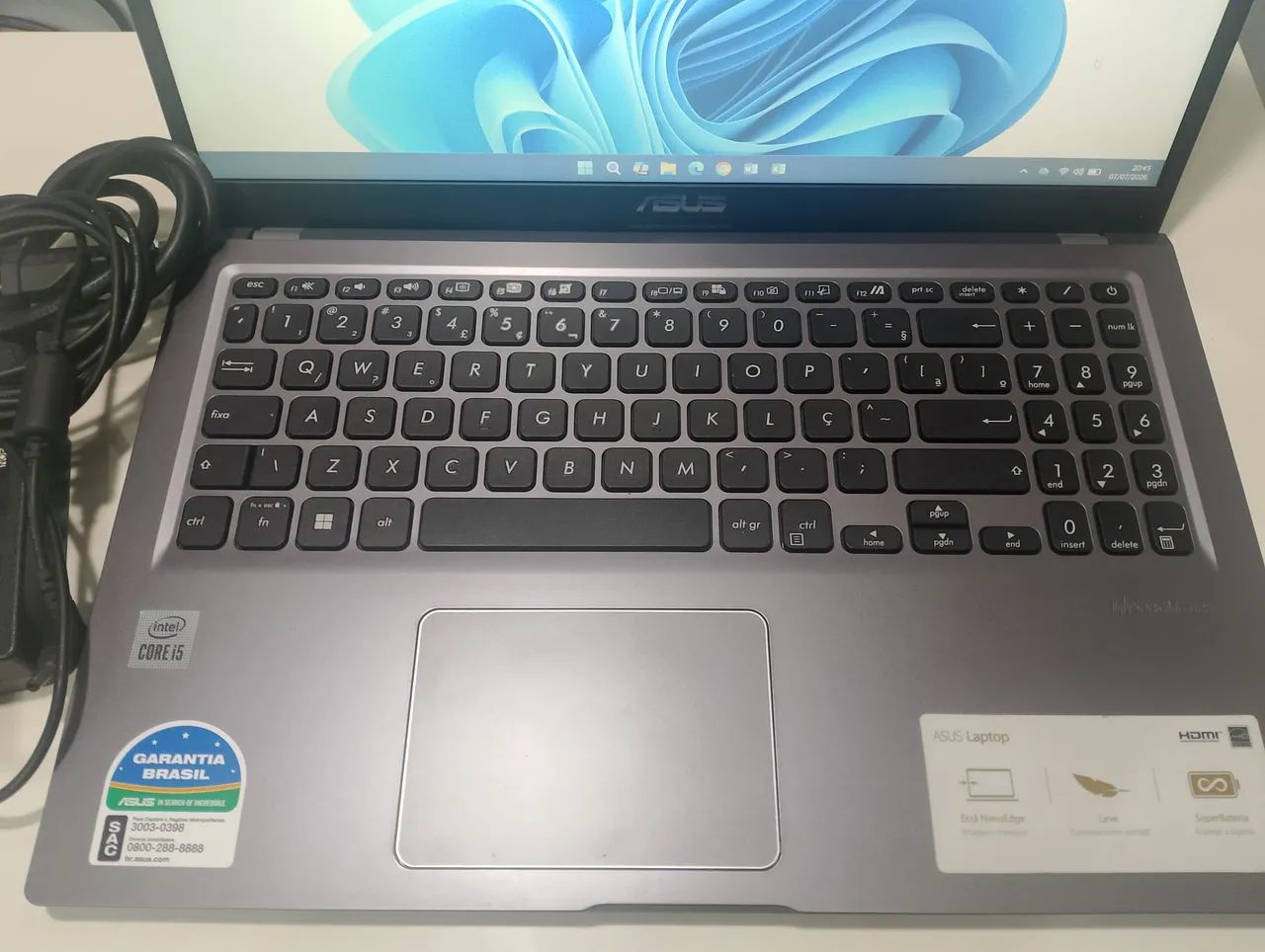 Notebook Asus I5 1035G1 8 GB RAM 250 GB SSD - Foto 2