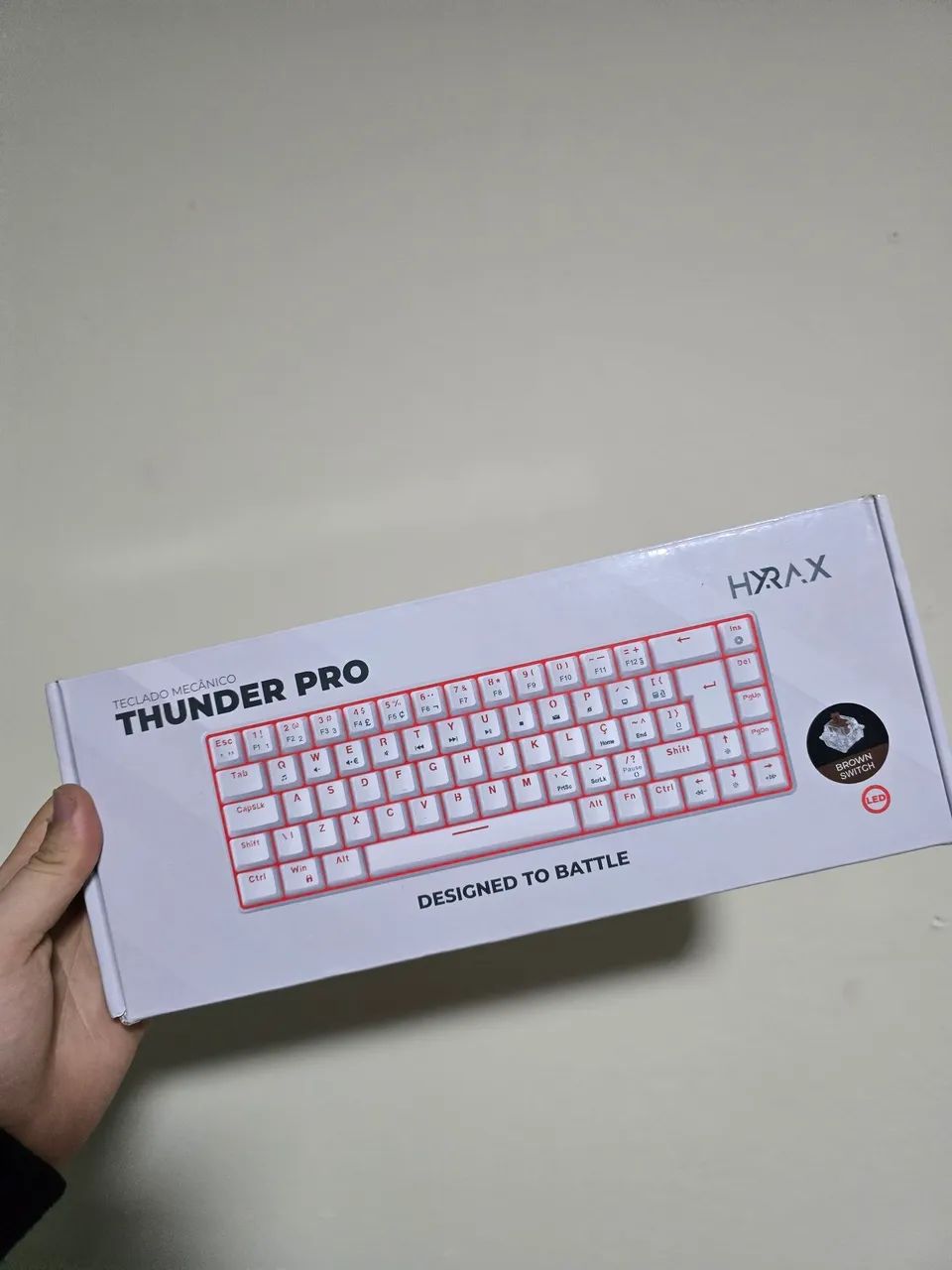 Teclado mecânico THUNDER PRO 