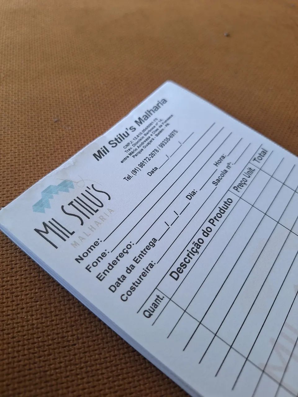 Talão de orçamento personalizado  - Foto 3