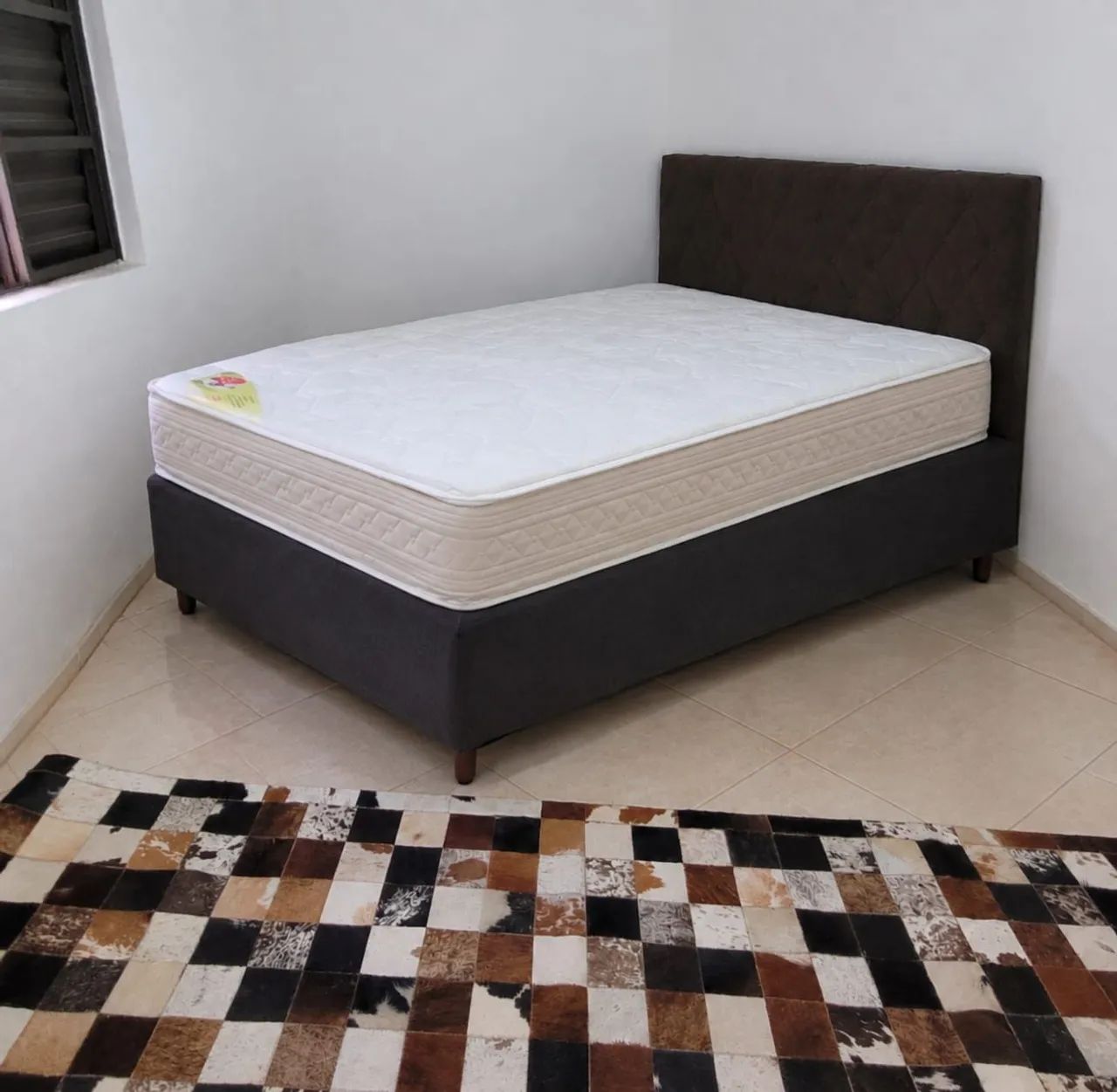 Cama box com colchão Ortocrin D33 - Foto 2