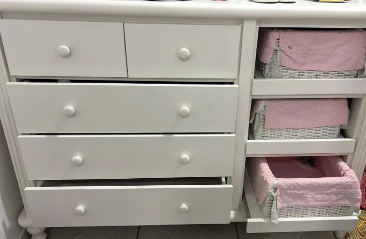 Cômoda e guarda roupa infantil  - Foto 2