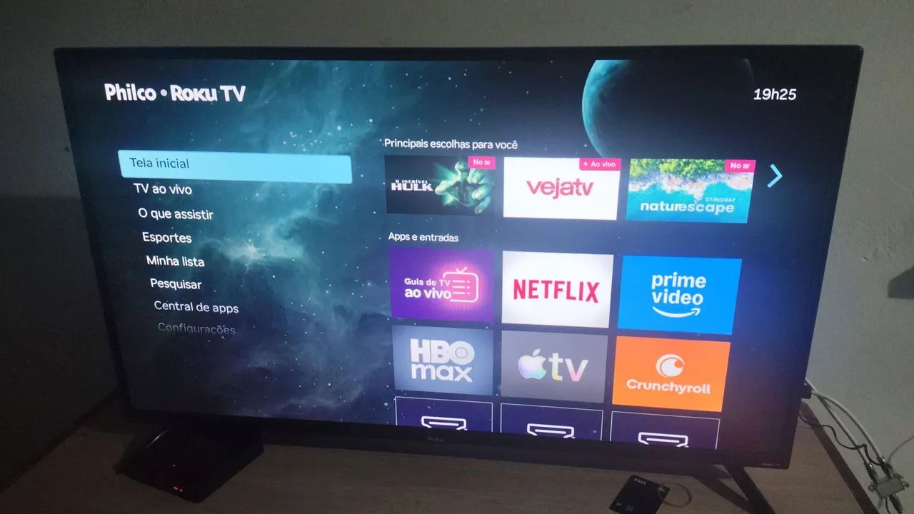 Televisão usada smart 