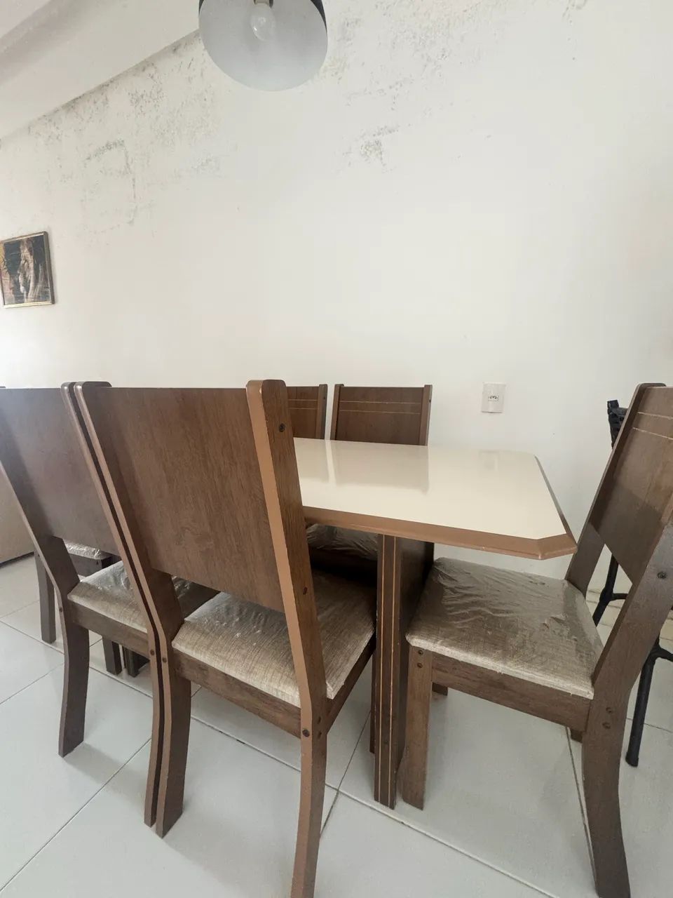 Mesa com 6 cadeira  - Foto 2