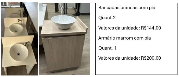 PIA COM BANCADA