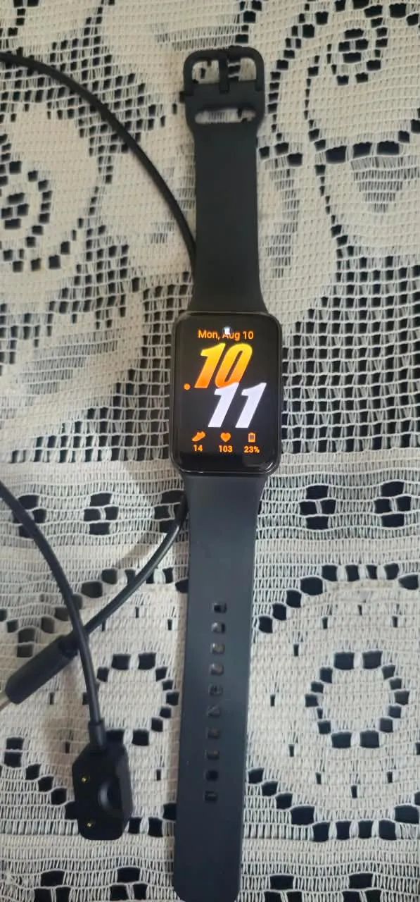 Smartwatch Samsung Galaxy Fit3 Display 1.6" Grafite 