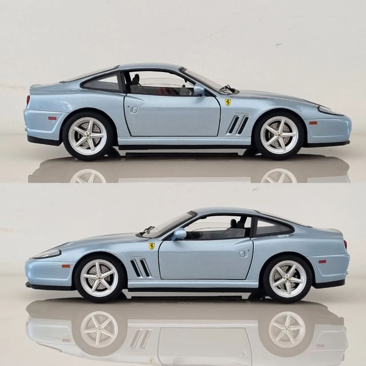 Hot Wheels Elite Ferrari 575M Maranello Bad Boys 2 1:18 #2158/5000