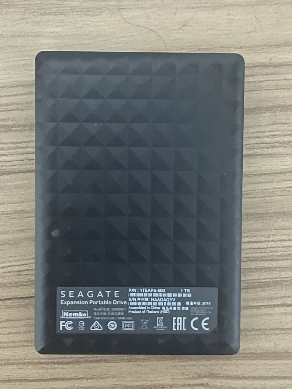 Hd 1 tb funcionando perfeitamente 