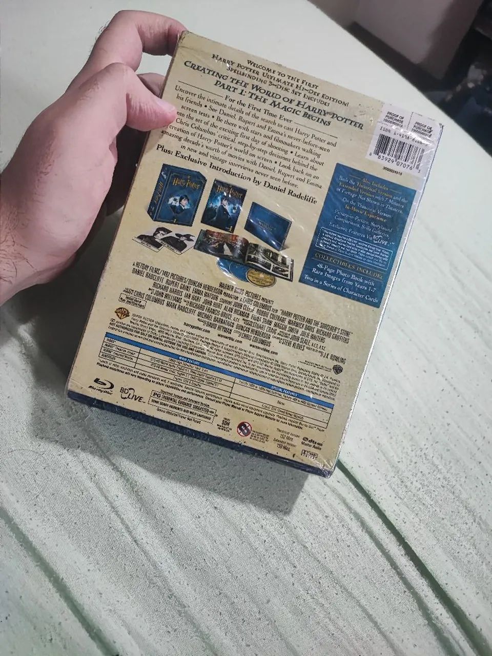 Harry Potter edição definitiva blu-ray importada - Foto 4