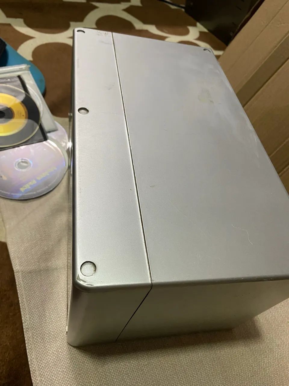 Porta cds dos compartimentos em acrílico, automático - Foto 2