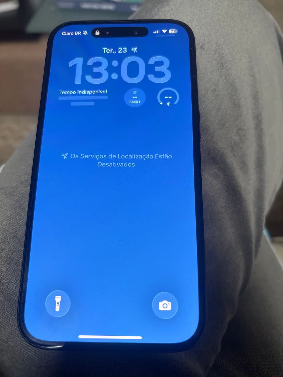iPhone 16 normal pouco uso carga 100%
