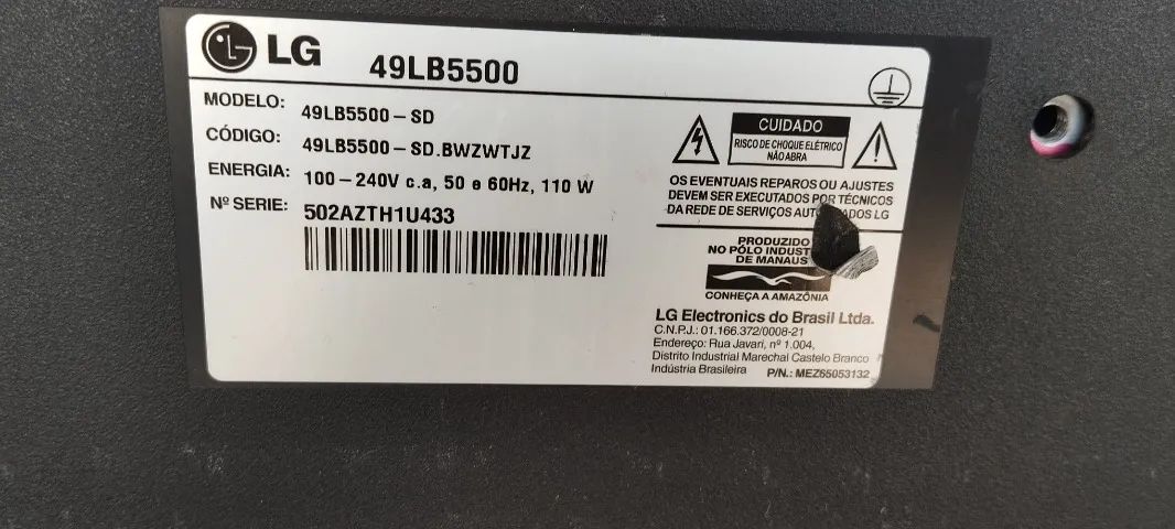 Vende se Tv LG 47 polegadas para retirada de peças! - Foto 2