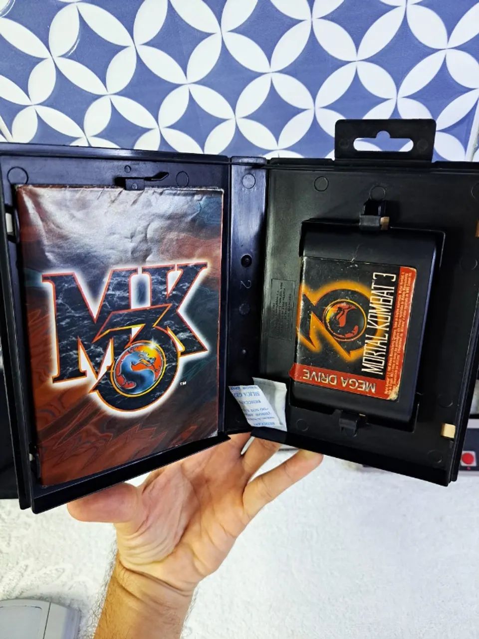 Mortal Kombat 3 Com caixa e pôster Original - Mega Drive Tectoy - Foto 3