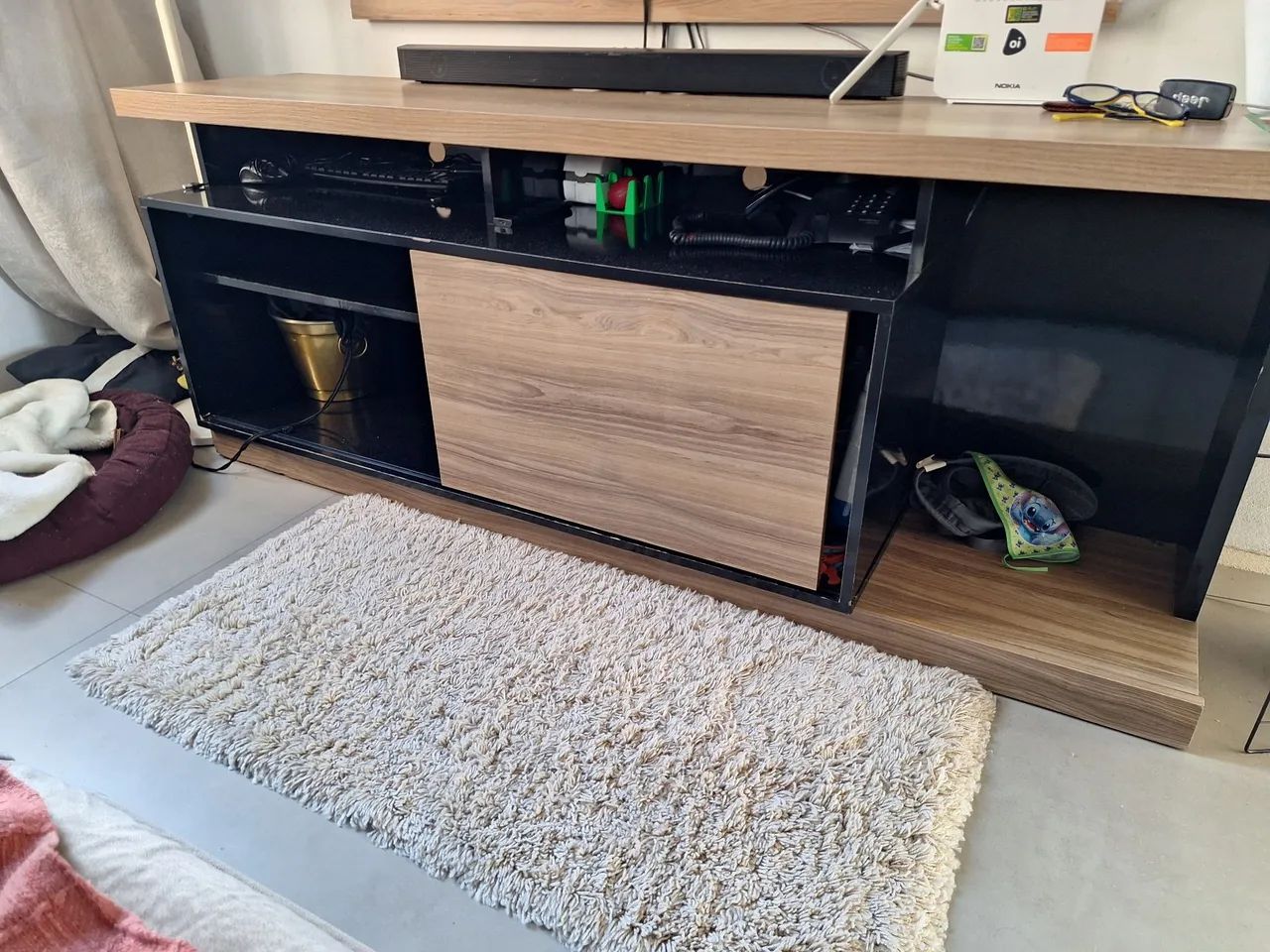 Rack MDF  e TV  Philco Led 24 Polegadas