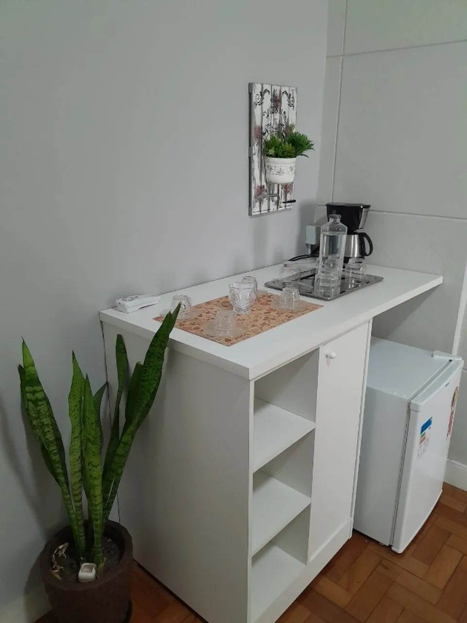 Balcão Multifuncional Branco - Excelente Estado - Foto 4
