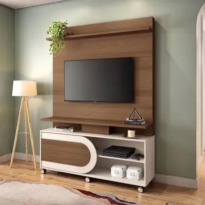 Home P/TVs Até 55 Polegadas 1.36M C/Rodizios. Produtos Novos Direto de Fábrica. - Foto 3