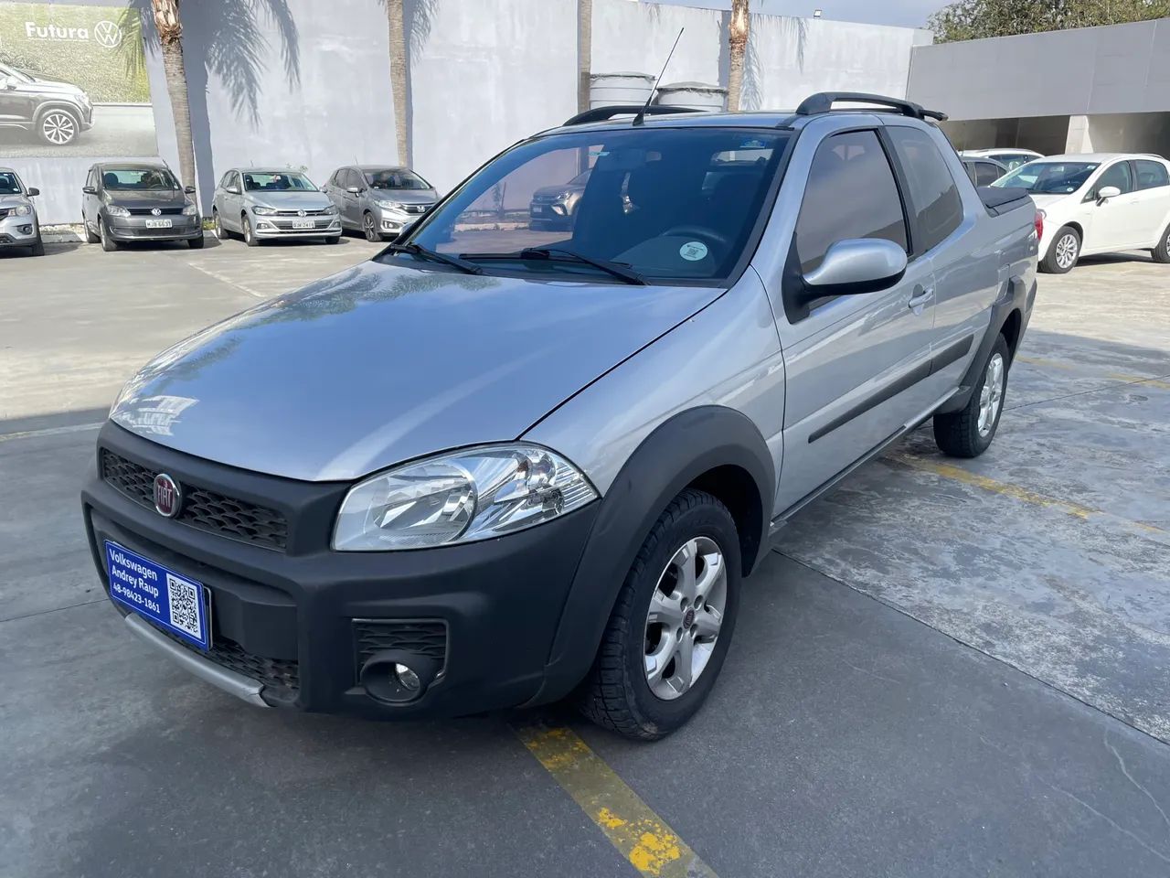 Fiat Strada Working Hard 1.4 Fire Flex 8V CD 2018 - Foto 5