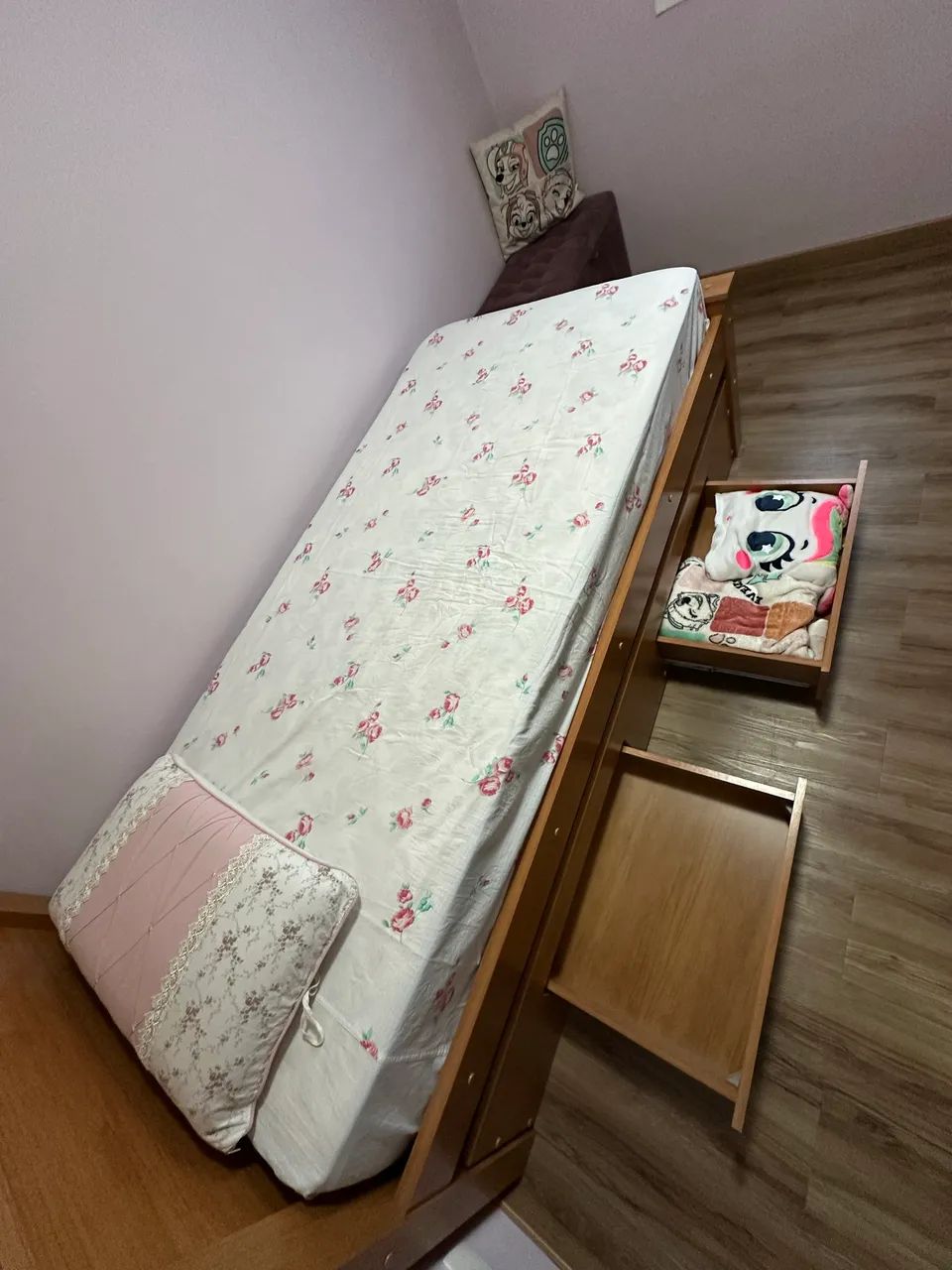 Vendo Cama de Solteiro Nova  - Foto 5