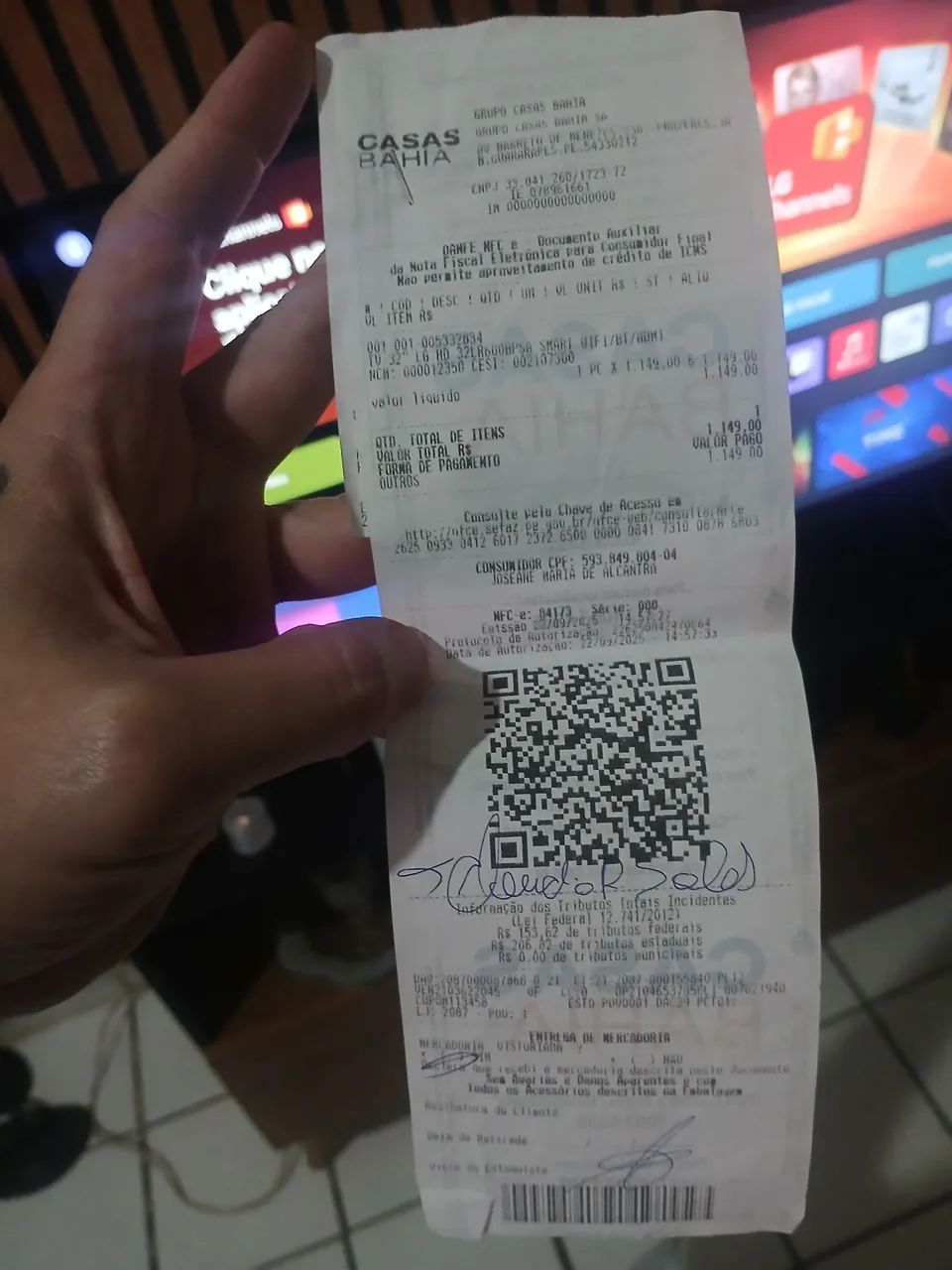 SMART TV LG WebOS 32 Polegadas (NOVA COM NOTA FISCAL E GARANTIA EXTENDIDA) - Foto 5