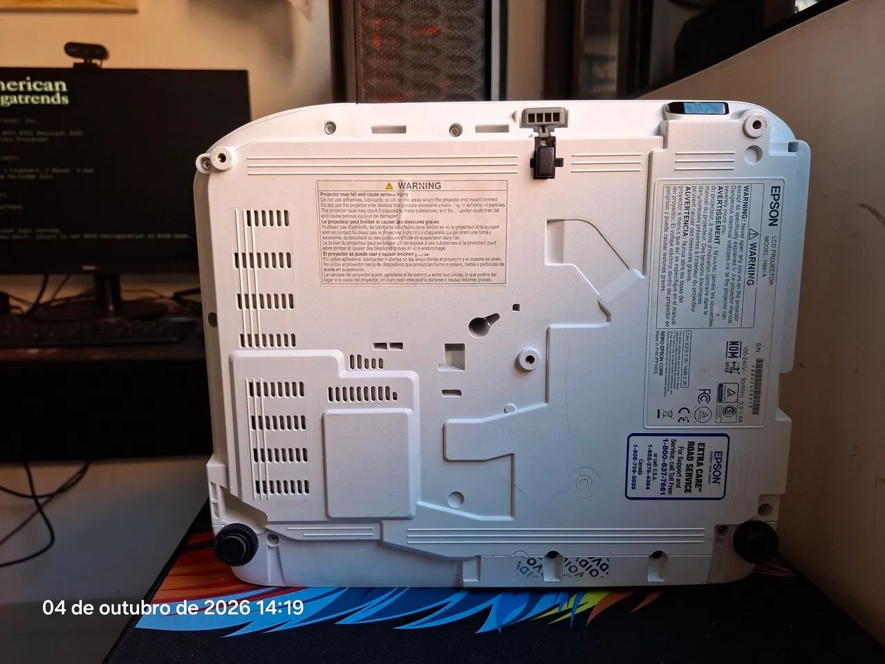 Projetor Epson para retirada de peças E20/X41+ - Foto 2