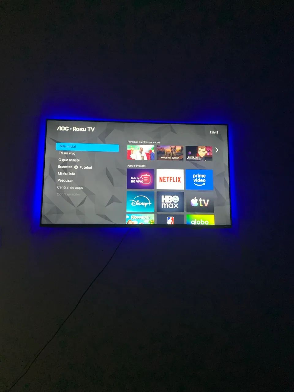 TV SMART AOC ROKU TV - Foto 3