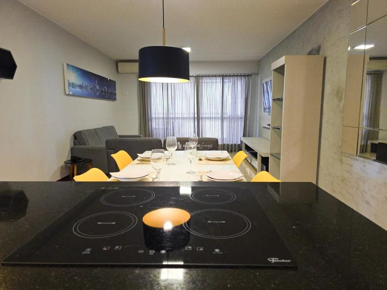 Lake Side Apartamento de 2 Quartos com Mobiliário e Lazer Completo - Foto 4